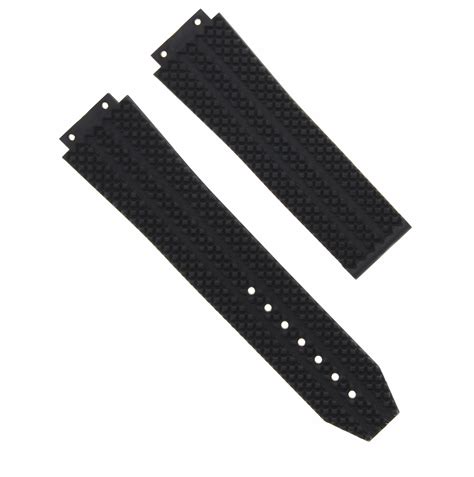 hublot black watch strap|Hublot replacement strap.